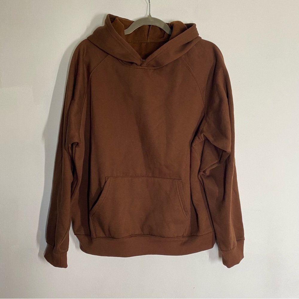 New Brown Hoodie With Front Pocket From Amazon Medium